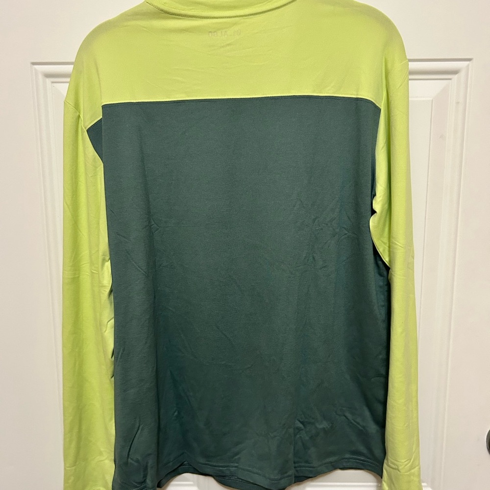Kids Long Sleeve Two-Tone Shirt